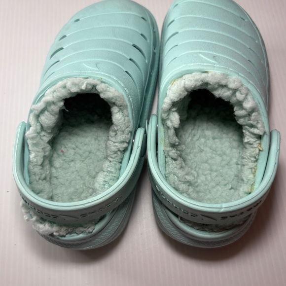 Rugged Shark Kids Eva Lined Clogs, Size 7 Green Slip on Shoes/Sandals - Picture 5 of 11